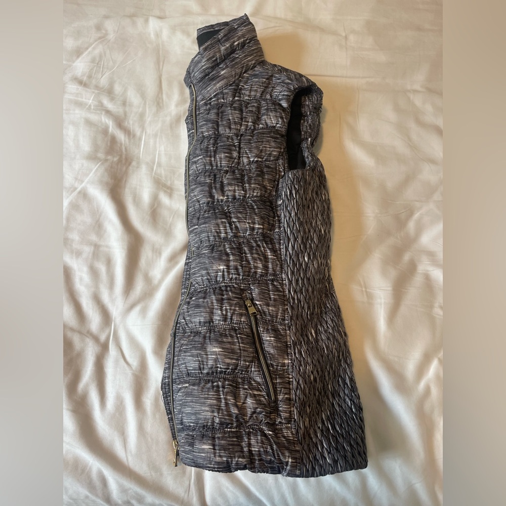 Calvin Klein Gray Puffer Vest - Picture 3 of 5